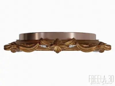 Ornamental Mirror 3D model