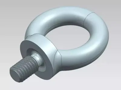 M8 eyebolt for lifting 3D print model