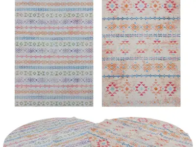Rugs No 646 Low-poly 3D model