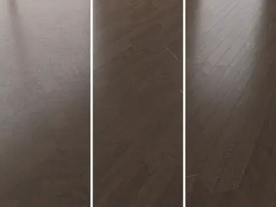 Parquet Oak Lawson Brushed set 6 3D model