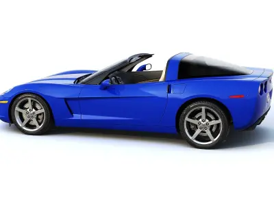 2005 Chevrolet Corvette C6 3D model