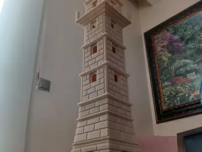 Turkiye Yozgat Clock Tower model  - yozgat saat kulesi model  Low-poly 3D model