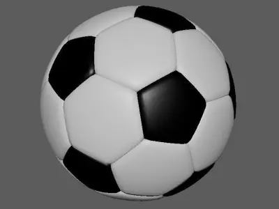 Free 3D Football model Free 3D model