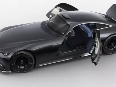 Mercedes-Benz Vision Iconic Concept 2025 3D model