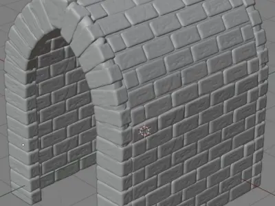Small Arch Tunnel  3D model