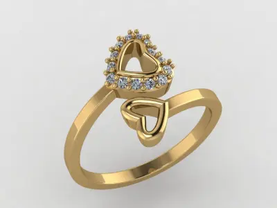 78 LATEST UNISEX RINGS WITH 3D DETAILS 3D print model