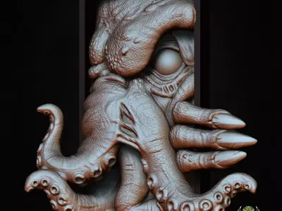 Cultist book 3D print model