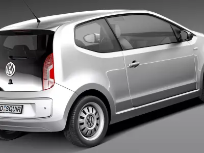Volkswagen UP 3-door 2013 3D model