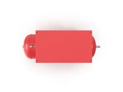 SO Air Compressor 73 Gallon 8 HP Low-poly 3D model