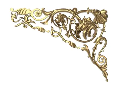  decorative pattern ready for 3D printing 3D model 346