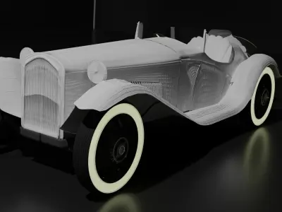 Alfa Romeo 8C GranSport 1936 Free 3D model