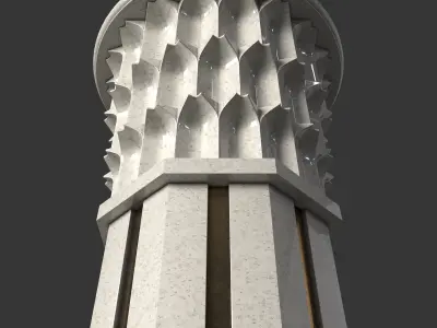 Arc series - Column C 3D model