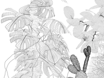 Plants collection 131 3D model