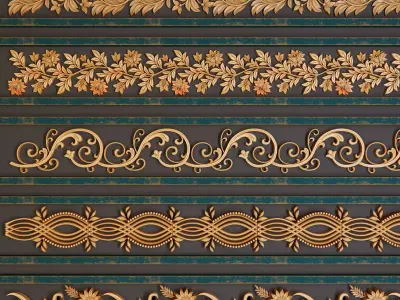 Ornament Trim Vol 06 3D model