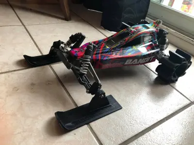 Skis for RC car 3D print model