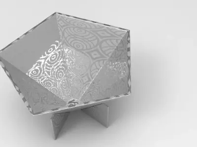 Buss Bowl Low-poly 3D model