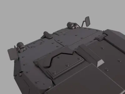 M113 STRYKER AMBULANCE 3D print model