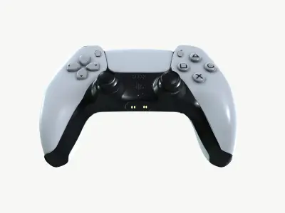 Ps5 Controller Low-poly 3D model