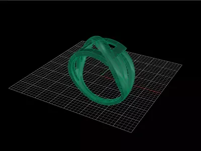 Minimal Abstract Ring 35 3D print model