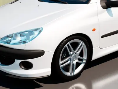 Peugeot Stromboli wheel - Peugeot 308cc wheel 3D model