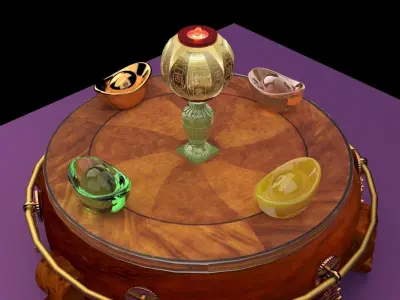 Chinese lantern  3D model