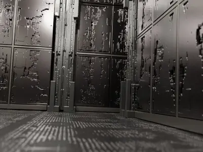 Futuristic Walls and Panels 3D model