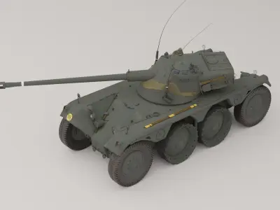 Panhard EBR 75 FL10 3D model
