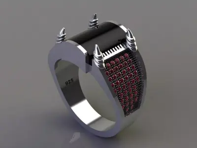 NEO MAN RING MODEL37 3D print model