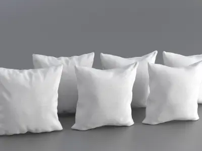 Solid Pillow Set 3D model