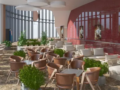 HUONG River Theater 3D model