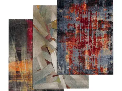 Rug Set 380 3D model