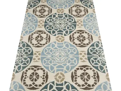 Rug Set 2135 3D model