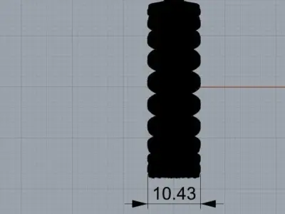 Earring Roberto Coin  3D print model