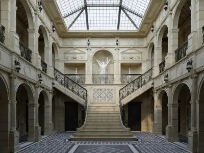 European-style court style 3D model