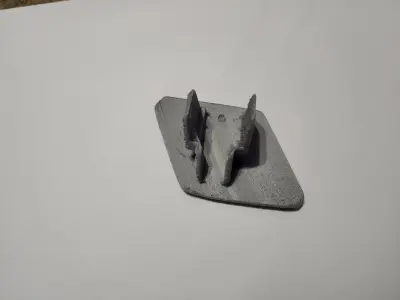 e90 front bumper washer nozzel 3D print model