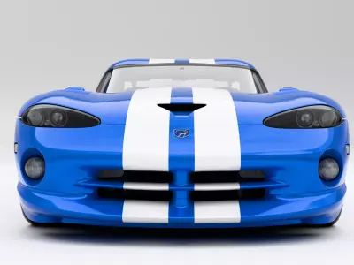 Dodge Viper GTS Low-poly 3D model purchase