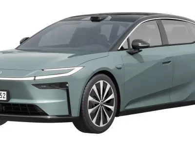 Toyota bZ7 2026 3D model