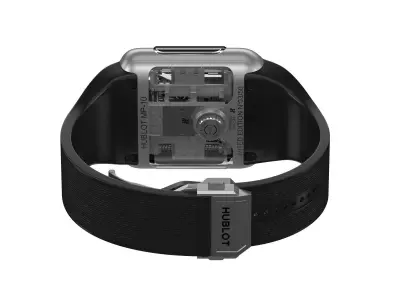 Hublot MP-10 Tourbillon Weight Energy System Titanium Watch 3D model