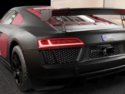 Audi R8 LMS GT4 3D model