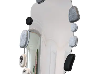 Colar mirror  by Eny Lee Parker 3D model