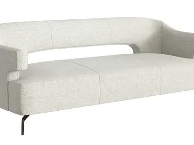 Minerva Sofa Holly Hunt 3D model