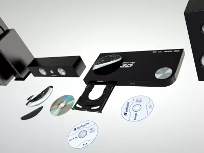 Home Theatre System HT  3D model