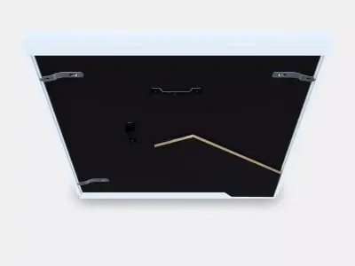 LOMVIKEN picture frame 2 Low-poly 3D model