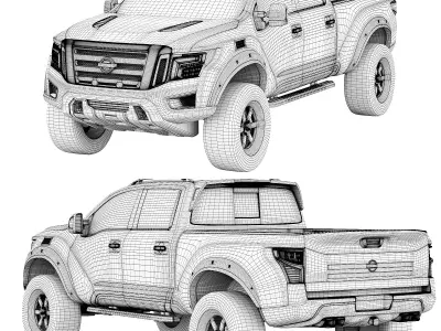 Nissan Titan Warrior 3D model