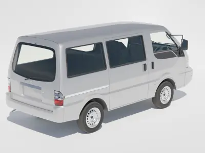 Mazda Bongo 1999 Low-poly 3D model