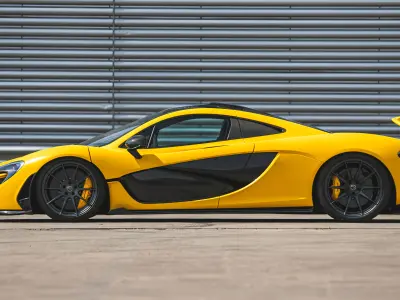 Mclaren P1 2015 Realistic Game Ready Rigged Ready  Low-poly 3D model