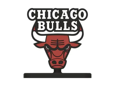 Chicago Bulls NBA 2 Version  3D print model