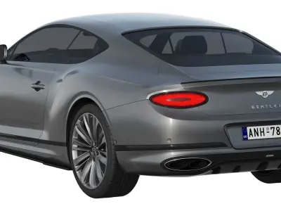 Bentley Continental GT Speed 3D model