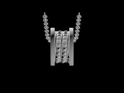 BULGARI - SAVE THE CHILDREN - NECKLACE 3D print model