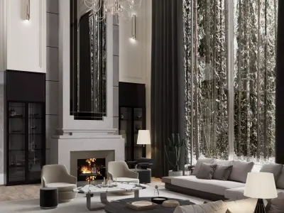 Duplex Modern Luxury 3D model